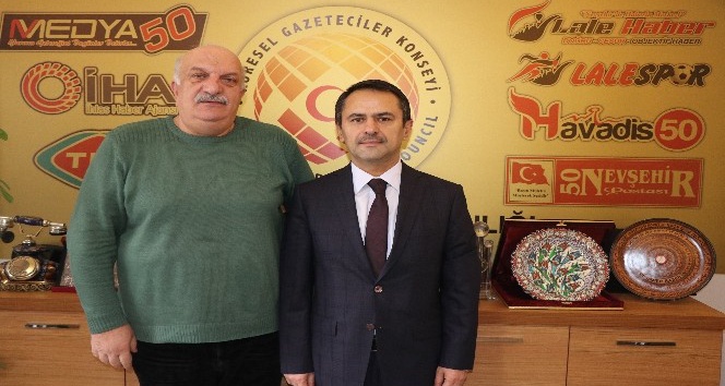 Vali Aktaş, Küresel Gazeteciler Konseyi’ni ziyaret etti