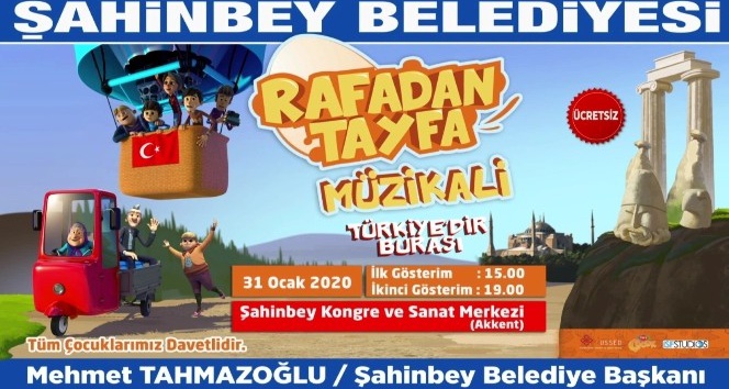 Şahinbey’de çocuklara karne hediyesi