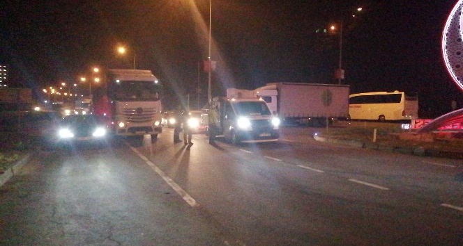 LPG yüklü tankerde sızıntı: Rize-Trabzon yolu trafiğe kapatıldı