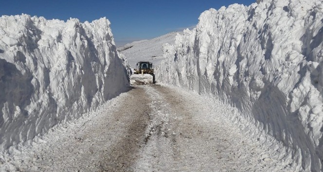 Kar kalınlığı 2 metreyi geçti, 85 köy yolu ulaşıma kapandı