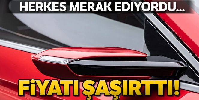 Herkes merak ediyordu... Fiyatı şaşırttı!