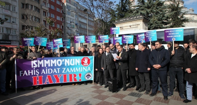 İSMMMO’ya maktu üye aidat protestosu