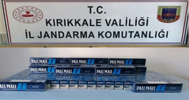 Kırıkkale’de kaçak sigara operasyonu