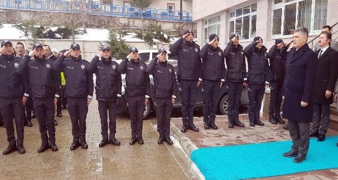 Yozgat’ta 19 komiser yardımcısı göreve başladı