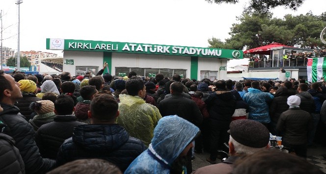 Kırklareli’de Fenerbahçe izdihamı
