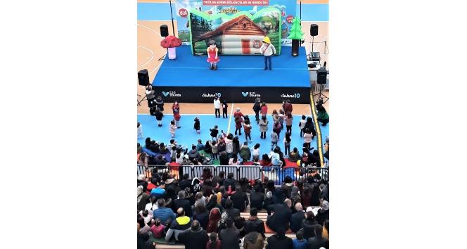 Çocuklar tatilin keyfini 10 Burda AVM’de çıkarttı