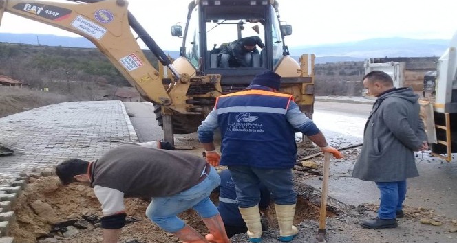 Safranbolu’da ekipler çalışıyor