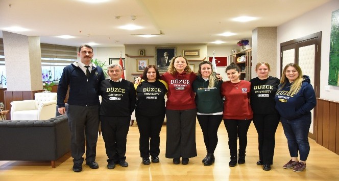 Düzce Üniversitesi Logo Günü ile kurum aidiyetini daha da güçlendiriyor