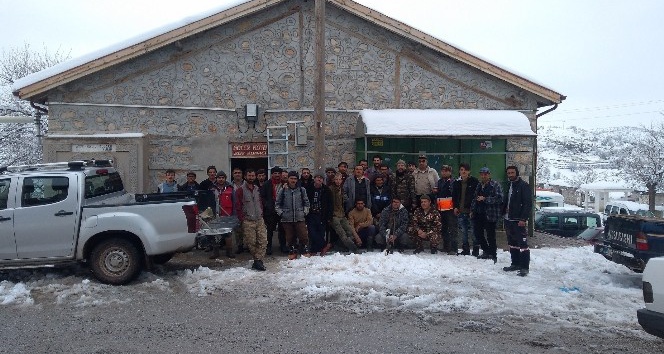Karaman’da yaban domuzlarına karşı sürek avı