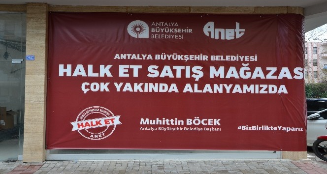 Halk Et'in 3. Satış Mağazası Alanya'da Açılıyor Antalya