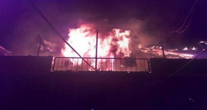 Safranbolu’da çıkan yangında bir ev kül oldu