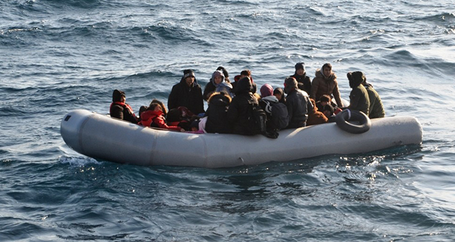 Ayvalık’ta 42 düzensiz göçmen yakalandı