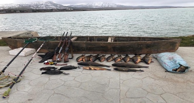 Konya’da elektroşokla balık avına 420 bin lira ceza