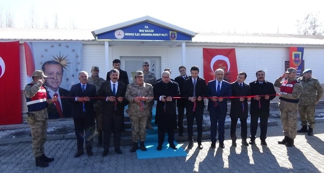 Merkez İlçe Jandarma Komutanlığı hizmet binası açıldı