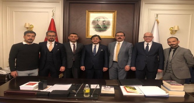 Ağrı Barosu’ndan Adalet Bakan Yardımcısı Birkan’a ziyaret