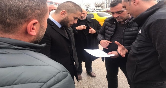 Başkan yardımcısı Kasapoğlu taksi esnafını dinledi
