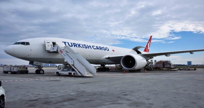 Turkish Cargo, Çin’e insani ve tıbbi yardım malzemesi taşıdı