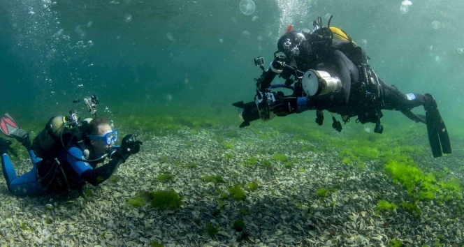 İstanbul’un su altında kalan gizemli adası dalgıçlar tarafından görüntülendi