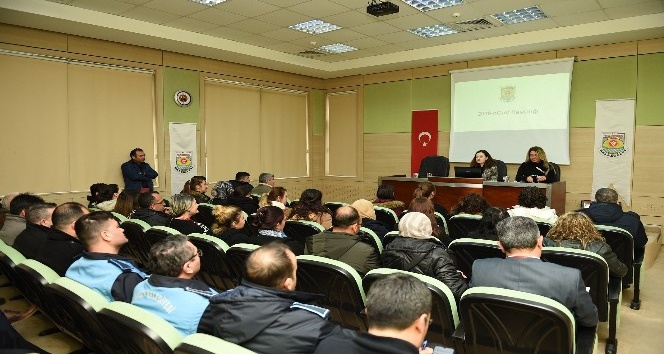Tarsus Belediyesi personeline korona virüs anlatıldı