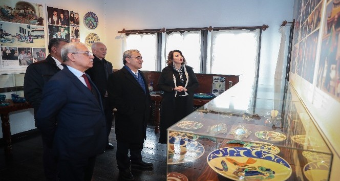 Başkan Işık, Sıtkı Olçar Müzesi’ni ziyaret etti