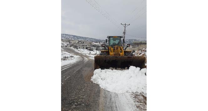Gaziantep’te hummalı bir karla mücadele çalışmaları
