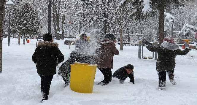 Malatya’da okullara kar tatili
