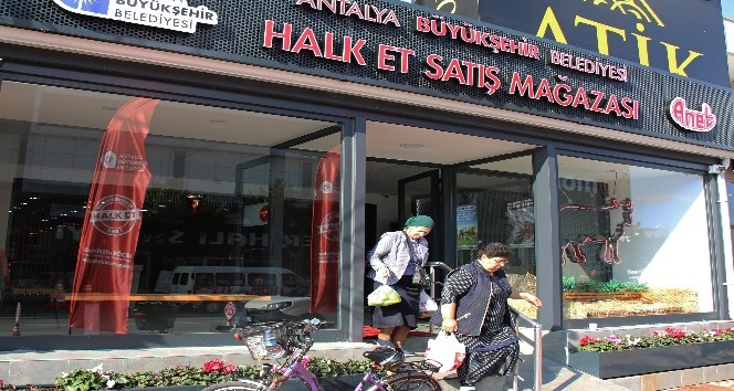 Halk Et'te Iki Ayda 34 Ton Et Satıldı Antalya