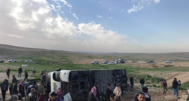 Ürdün’de öğrenci servisi kaza yaptı: 1 ölü, 37 yaralı