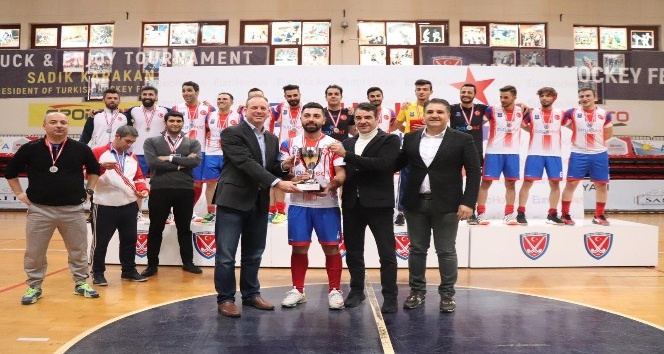 Gaziantep Polisgücü Avrupa şampiyonluk kupasını aldı