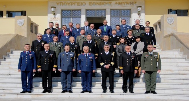 Türk ve Yunan Milli Savunma Bakanlık heyetleri bir araya geldi