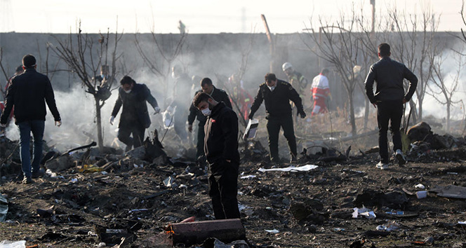 İran&#039;da düşen Ukrayna uçağının kara kutuları zarar gördü