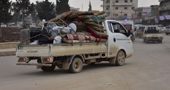 İdlib’den göç sürüyor