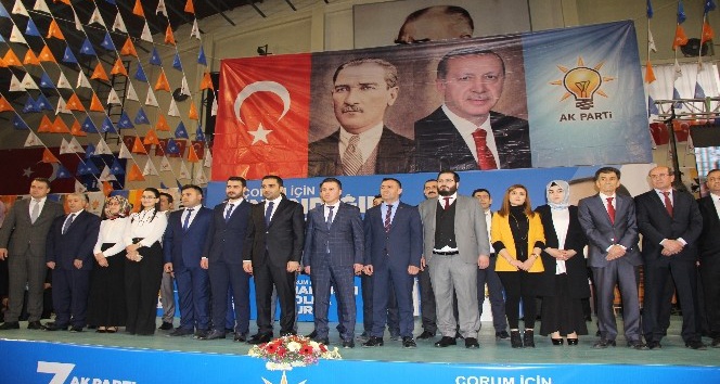 AK Parti Çorum Merkez İlçe Akar’la devam