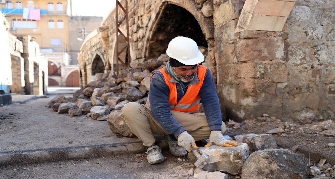 Mardin’de 10 çarşının restorasyon çalışması devam ediyor