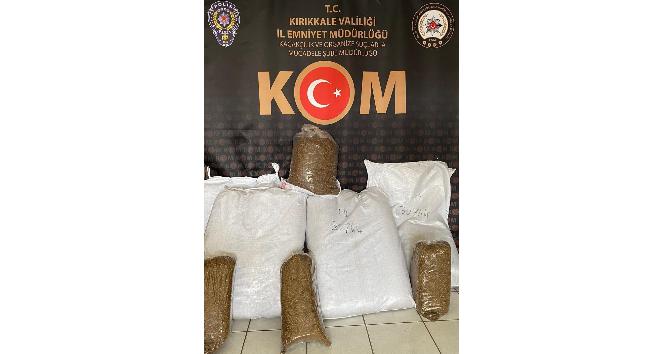 Kırıkkale’de 146 kilogram kaçak tütün ele geçirildi