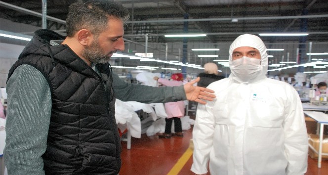 Türkiye’den dünyaya "Korona virüsü tulumu", siparişleri yetiştiremiyorlar