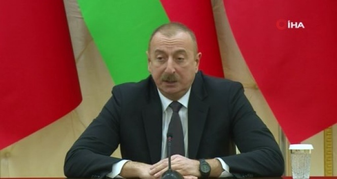 Azerbaycan Cumhurbaşkanı Aliyev: &quot;Uluslararası arenada biz birlikte hareket ediyoruz&quot;