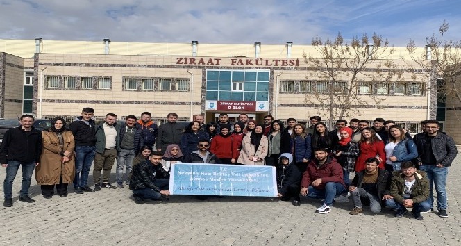 NEVÜ Avanos MYO öğrencileri Şanlıurfa 7.Tarım fuarına katıldı