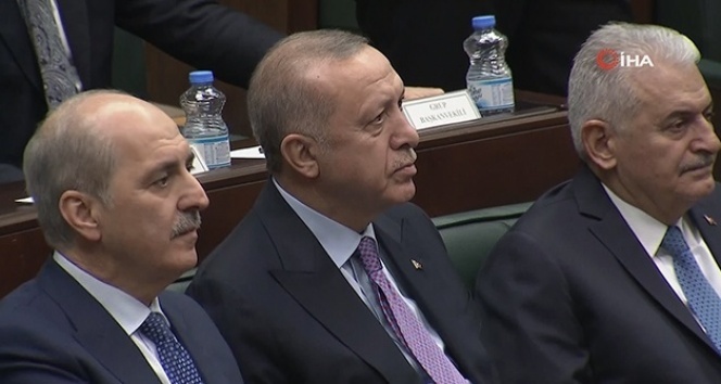 Cumhurbaşkanı Erdoğan’a AK Parti Grubu&#039;nda doğum günü sürprizi