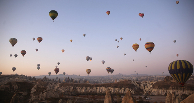 Kapadokya’da sıcak hava balon turları 2 gün boyunca iptal edildi