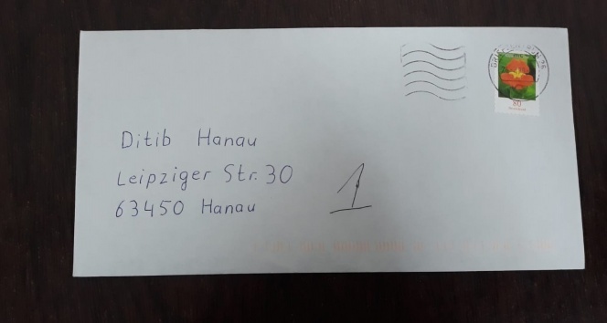 Hanau’da camiye tehdit mektubu