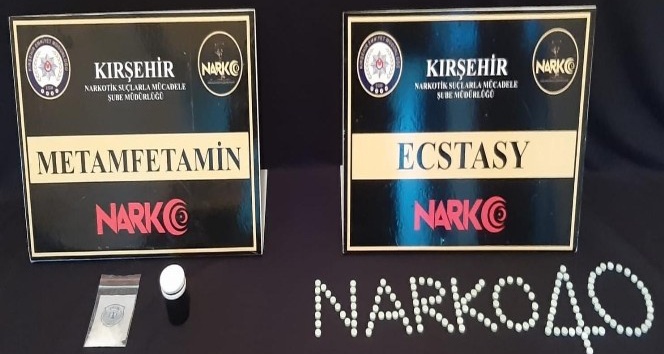 Kırşehir’de uyuşturucu operasyonu