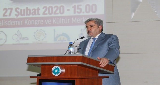 Rektör Şahin, Ömer Halisdemir Üniversitesinde 28 Şubat konulu konferans verdi