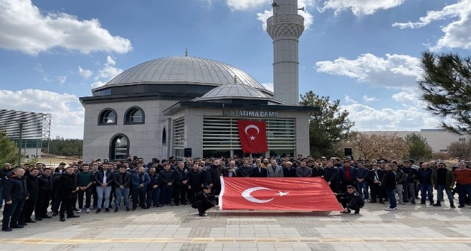 Uşak Üniversitesinde İdlib şehitleri için indirilen hatimlerin duası yapıldı