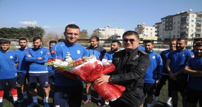 Güvenlik güçlerinden Cizrespor’a teşekkür ve destek ziyareti