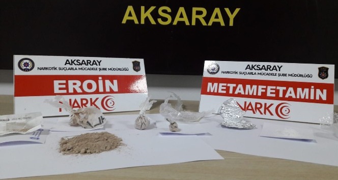 Aksaray’da uyuşturucu operasyonu: 3 tutuklama
