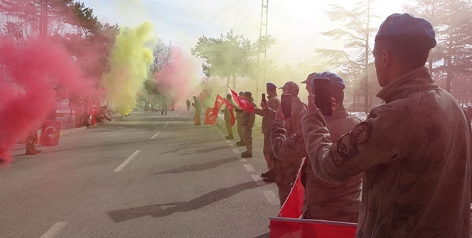 Kahraman komandolar Suriye’ye uğurlandı