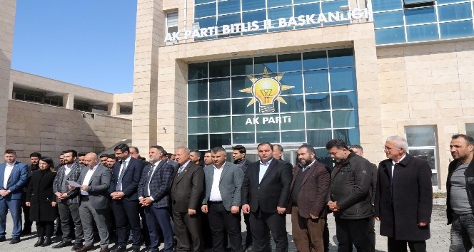 AK Parti Bitlis İl Başkanlığından CHP Grup Başvekiline kınama