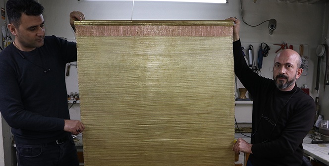 3 ayda bitirdi! 15 kilo altın kullandı