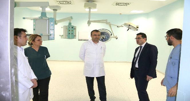 İl Sağlık Müdürü Ağırtaş incelemelerde bulundu